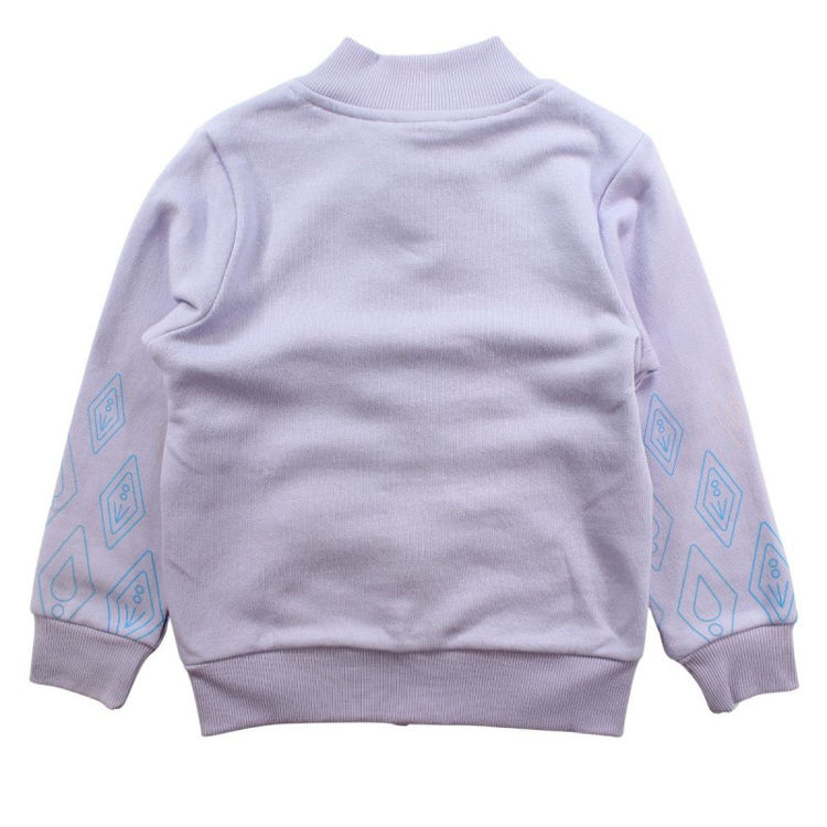 Picture of B233 GIRLS FROZEN THERMAL FLEECY ZIP UP JOGGING JACKET